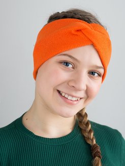 Скидка на Повязка на голову для женщин девочек вязаная теплая