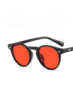 Скидка на Солнцезащитные очки женские красные модные тренд