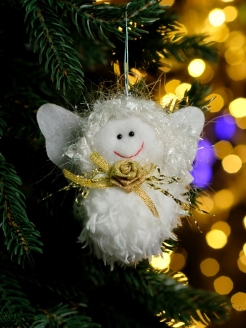 Скидка на Украшение на елку Дед Мороз, Снеговик, Медведь или Ангел