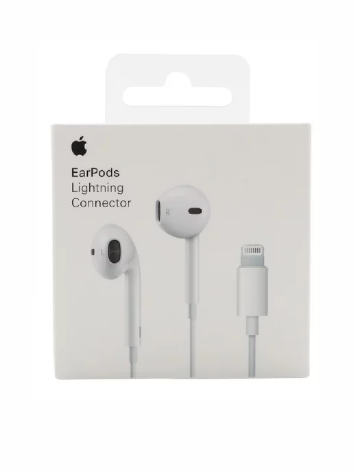 Скидка на Наушники Apple EarPods Lightning