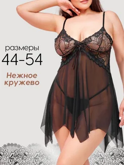 Скидка на Комбинация под платье прозрачная кружевная