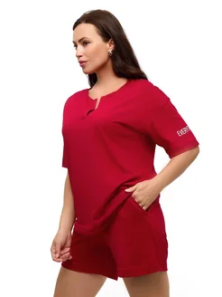 Скидка на Домашний костюм с шортами и футболкой