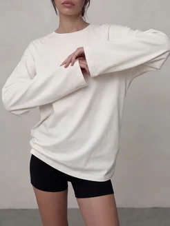 Скидка на Лонгслив оверсайз