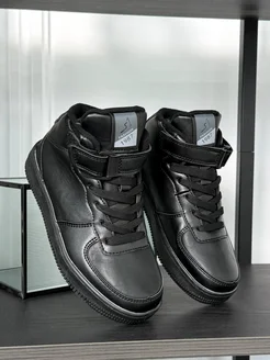 Скидка на Кроссовки детские на липучках зимние с мехом