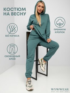 Скидка на Спортивный костюм весенний худи и джоггеры